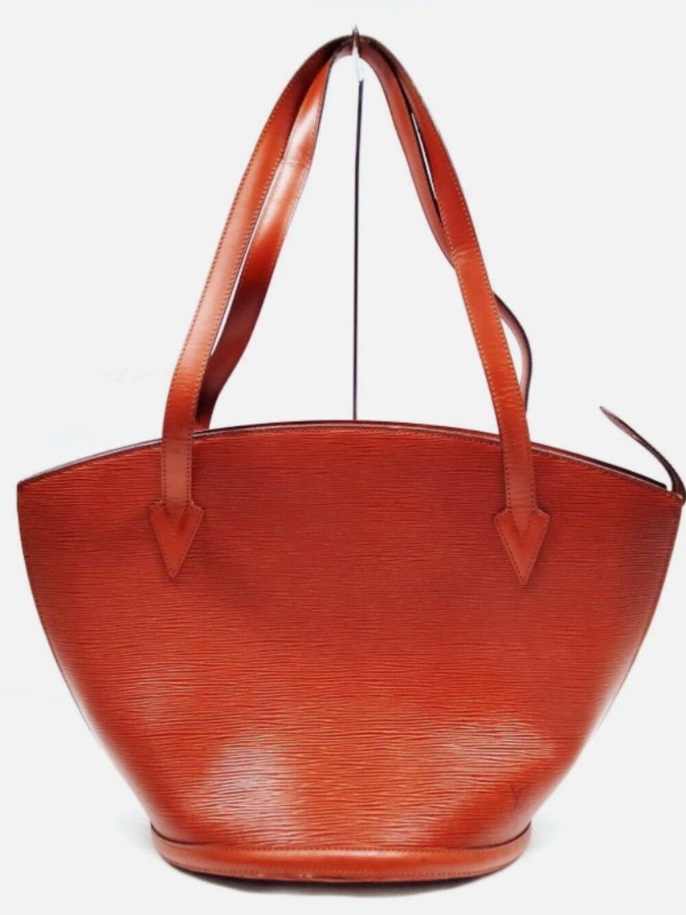 LOUIS VUITTON Red Epi Leather Saint Jacques GM Bag